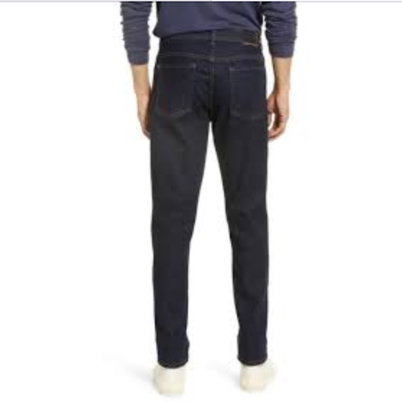 MODERN AMERICAN: Lexington Slim Straight Leg Jeans In Town Rinse (NWT) - Picture 2 of 5